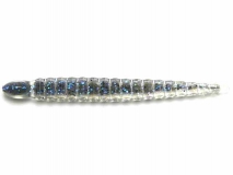 Силиконовая приманка Keitech Custom Leech 3" - col.440C (Electic Shad), (10 шт.)
