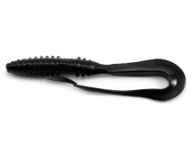 Силиконовая приманка Keitech Mad Wag Mini 3,5" - col.001 (Black), (10 шт.)