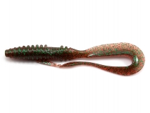 Силиконовая приманка Keitech Mad Wag Mini 3,5" - col.302 (Plum Green Flake.), (10 шт.)