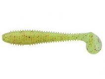 Силиконовая приманка Keitech Swing Impact Fat 3,3" - col.PAL#01 (Chartreuse Red Flake), (7 шт.)