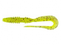 Силиконовая приманка Keitech Mad Wag Mini 2,5" - col.PAL#01 (Chartreuse Red Flake), (12 шт.)