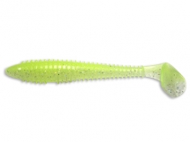 Силиконовая приманка Keitech Swing Impact Fat 7,8" - col.484 (Chartreuse Shad), (2 шт.)