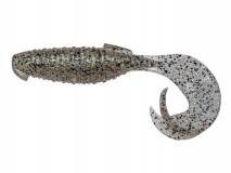 Силиконовая приманка Keitech Flapper Grub 4" - col.320 (Silver Shad), (7 шт.)