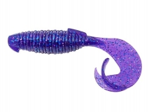 Силиконовая приманка Keitech Flapper Grub 4" - col.EA#04 (Violet), (7 шт.)