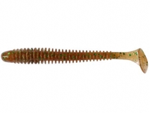 Силиконовая приманка Keitech Swing Impact 4,5" - col.EA#02 (Peach Green FLK), (6 шт.)