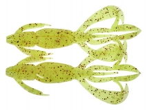 Силиконовая приманка Keitech Crazy Flapper 4,4" - col.PAL#01 (Chartreuse Red Flake), (6 шт.)