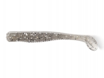 Силиконовая приманка Lucky John Long John 4,2" - col.PA08 (Black Pearl), (6 шт.)
