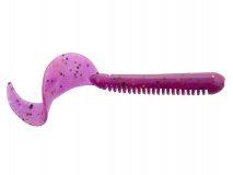 Силиконовая приманка Lucky John Chunk Tail 2,9" - col.S26 (Violet Star), (7 шт.)