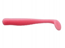 Силиконовая приманка Lucky John Long John 4,2" - col.F05 (Super Pink), (6 шт.)