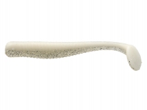 Силиконовая приманка Lucky John Long John 4,2" - col.T47 (White Pearl), (6 шт.)