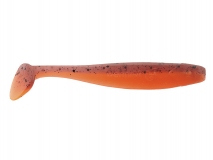 Силиконовая приманка Lucky John Minnow 3,3" - col.T48 (Red Fire Tiger), (7 шт.)
