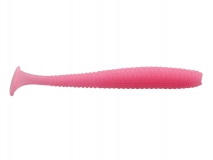 Силиконовая приманка Lucky John S-Shad Tail 2,8" - col.F05 (Super Pink), (7 шт.)