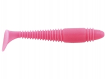 Силиконовая приманка Lucky John Tioga Fat 3,9" - col.F05 (Super Pink), (5 шт.)