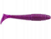 Силиконовая приманка Lucky John Tioga Fat 3,9" - col.S26 (Violet Star), (5 шт.)