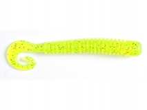 Силиконовая приманка Lucky John Ballist 2" - col.S15 (Chartreuse Red), (15 шт.)