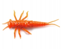Силиконовая приманка Lucky John Nayada 2" - col.036 (Electric Orange), (9 шт.)