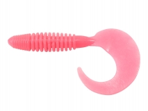 Силиконовая приманка Lucky John Crusher Grub 3,9" - col.F05 (Super Pink), (5 шт.)