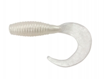 Силиконовая приманка Lucky John Micro Grub 1" - col.026 (Silver Flash), (15 шт.)