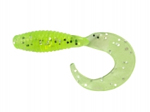 Силиконовая приманка Lucky John Micro Grub 1" - col.071 (Lime Chartreuse), (15 шт.)