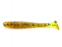 Силиконовая приманка Lucky John Spark Tail 2" - col.PA19 (Osaka Pumpkin), (10 шт.)