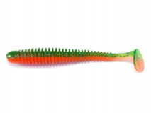 Силиконовая приманка Lucky John Spark Tail 2" - col.T56 (Rotten Carrot), (10 шт.)