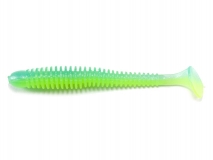 Силиконовая приманка Lucky John Spark Tail 2" - col.T57 (Ice Chartreuse), (10 шт.)