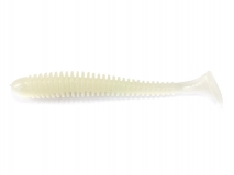 Силиконовая приманка Lucky John Spark Tail 3" - col.033 (Ocean Pearl), (7 шт.)