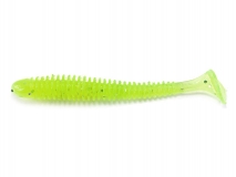 Силиконовая приманка Lucky John Spark Tail 3" - col.071 (Lime Chartreuse), (7 шт.)