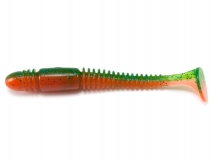 Силиконовая приманка Lucky John Tioga 3,4" - col.T56 (Rotten Carrot), (6 шт.)