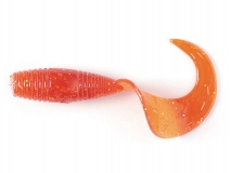 Силиконовая приманка Lucky John J.I.B. Tail 2" - col.PA39 (Bloodworm), (10 шт.)