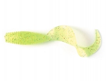 Силиконовая приманка Lucky John J.I.B. Tail 2" - col.S15 (Chartreuse Red), (10 шт.)