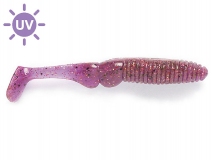 Силиконовая приманка Lucky John Mr. Greedy 3" - col.S13 (Purple Plum), (7 шт.)