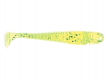 Силиконовая приманка Lucky John Tioga 3,4" - col.071 (Lime Chartreuse), (6 шт.)