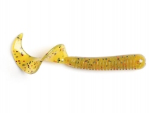 Силиконовая приманка Lucky John Chunk Tail 2" - col.002 (Kiwi Seed), (10 шт.)