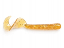 Силиконовая приманка Lucky John Chunk Tail 2,9" - col.064 (Sahara Olive), (7 шт.)