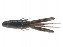 Силиконовая приманка O.S.P DoLive Beaver 4" - col.W027 (Dark Cinnamon Blue & Pepper), (5 шт.)