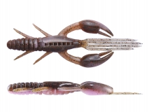 Силиконовая приманка O.S.P DoLive Craw 3" - col.TW155 (Green Pumpkin/Pink&Red Flake), (7 шт.)