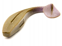 Силиконовая приманка Toirtap Pike Killer 5" - col.01 (Фиолетовый с блестками), (3 шт.)