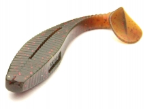Силиконовая приманка Toirtap Pike Killer 5" - col.04 (Машинное масло зелень), (3 шт.)
