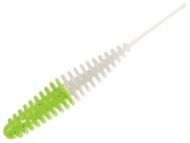 Силиконовая приманка Toirtap Trout Killer 2,2" - col.201 (Шартрез/Белый), (10 шт.)