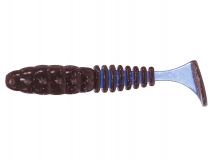 Силиконовая приманка Toirtap Гусеница 2,8" - col.01 (Фиолетовый с блестками), (5 шт.)