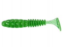 Силиконовая приманка Toirtap Гусеница 2,8" - col.09 (Салатовый), (5 шт.)