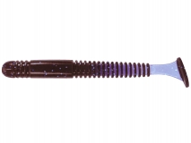 Силиконовая приманка Toirtap Щиповка 3,4" - col.01 (Фиолетовый с блестками), (5 шт.)