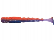 Силиконовая приманка Toirtap Щиповка 3,4" - col.100 (Ultramarine/Red Bull), (5 шт.)