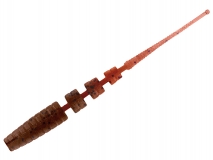Силиконовая приманка Toirtap Джавастик 2" - col.03 (Коричневый с блестками), (10 шт.)
