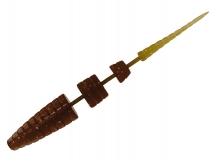 Силиконовая приманка Toirtap Джавастик 3" - col.06 (Болотный), (10 шт.)
