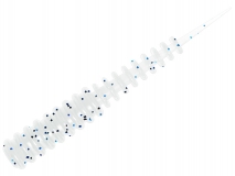 Силиконовая приманка Toirtap Киллер Слаг-Т 2,5" - col.12 (Дискотека), (10 шт.)