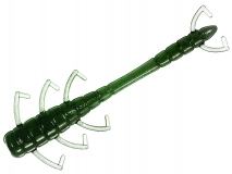 Силиконовая приманка Toirtap Личинка репейника 1,8" - col.05 (Зеленый), (10 шт.)