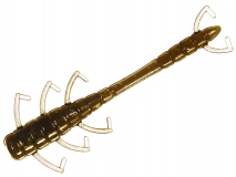 Силиконовая приманка Toirtap Личинка репейника 1,8" - col.06 (Болотный), (10 шт.)