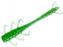 Силиконовая приманка Toirtap Личинка репейника 1,8" - col.09 (Салатовый), (10 шт.)